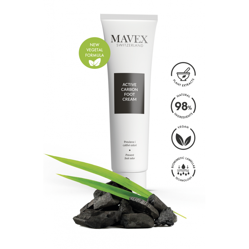 Active Carbon Foot Cream