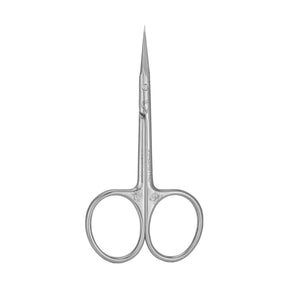 Forbici professionali per cuticole con punta a gancio EXCLUSIVE 21 TYPE 2 (Design: Fior di Magnolia)