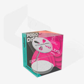 Set base PODODISC Elongate per pedicure con 5 ricambi monouso - Grana 180