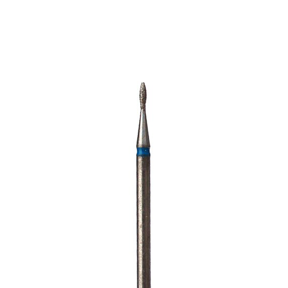 Punta diamantata Fiamma, blue, diametro 1,3 mm - lunghezza punta 3,5 mm