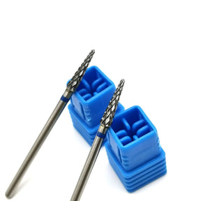 Punta Carbide Cono Piccola, blue, diametro 3 mm - lunghezza punta 12 mm