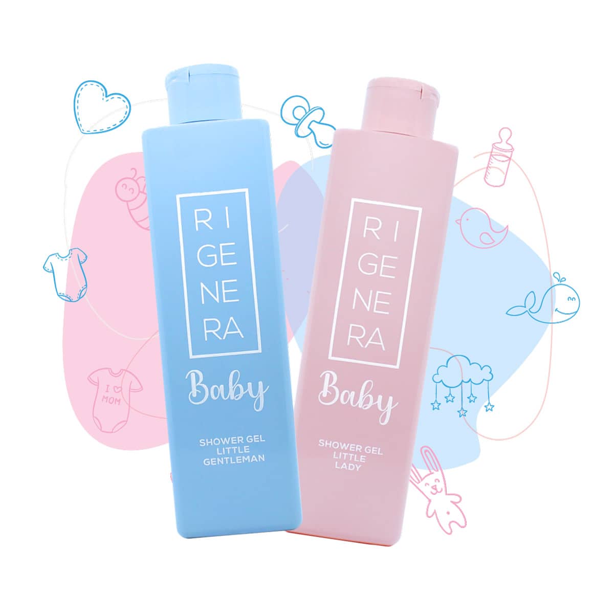 Baby shower gel little